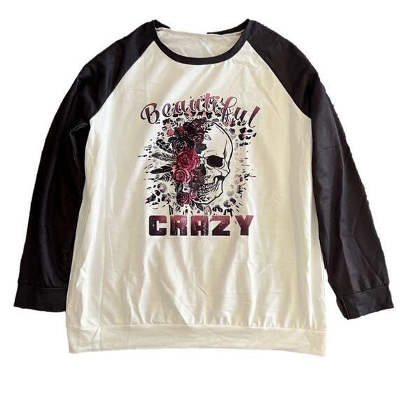 Beautiful Crazy Sweatshirt XXL - Picture 1 of 4